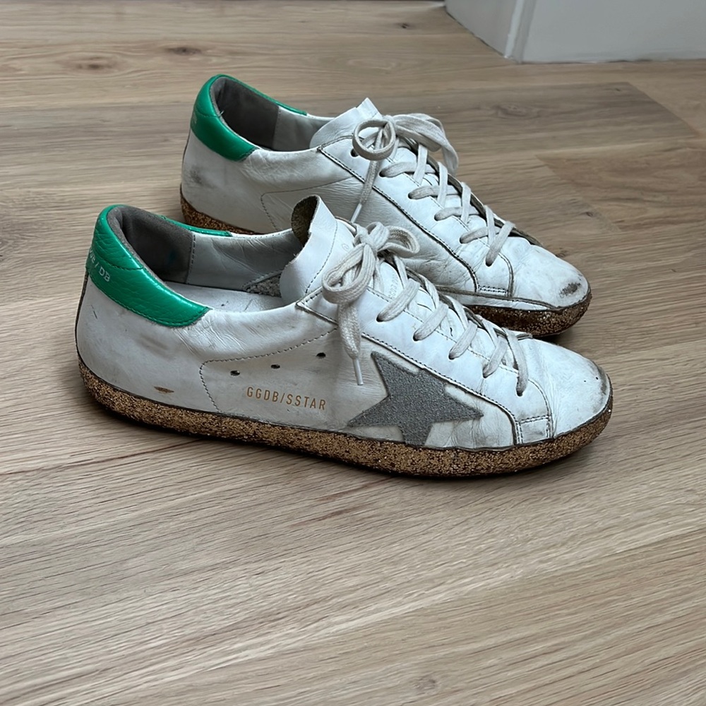 Golden Goose Superstar with Glitter Sole
